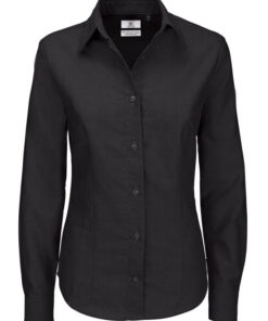 Womens Oxford Long Sleeve Shirt